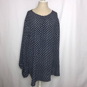 Ana & Viv |  NWT Patterned Blouse (Size: 4X)